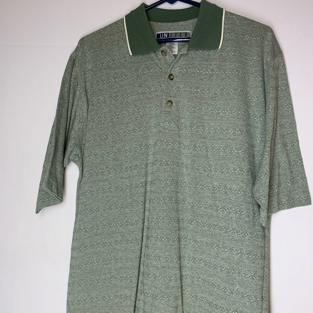 United a break from tradition mens polo shirt M